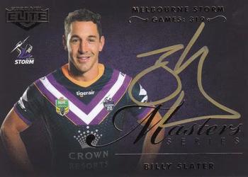 2020 NRL Elite - Masters Series Signatures #MSS3 Billy Slater Front
